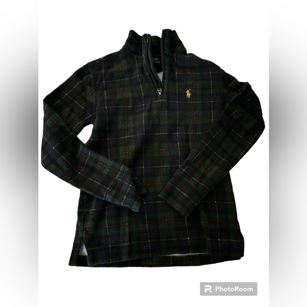 Polo half zip sweatshirt